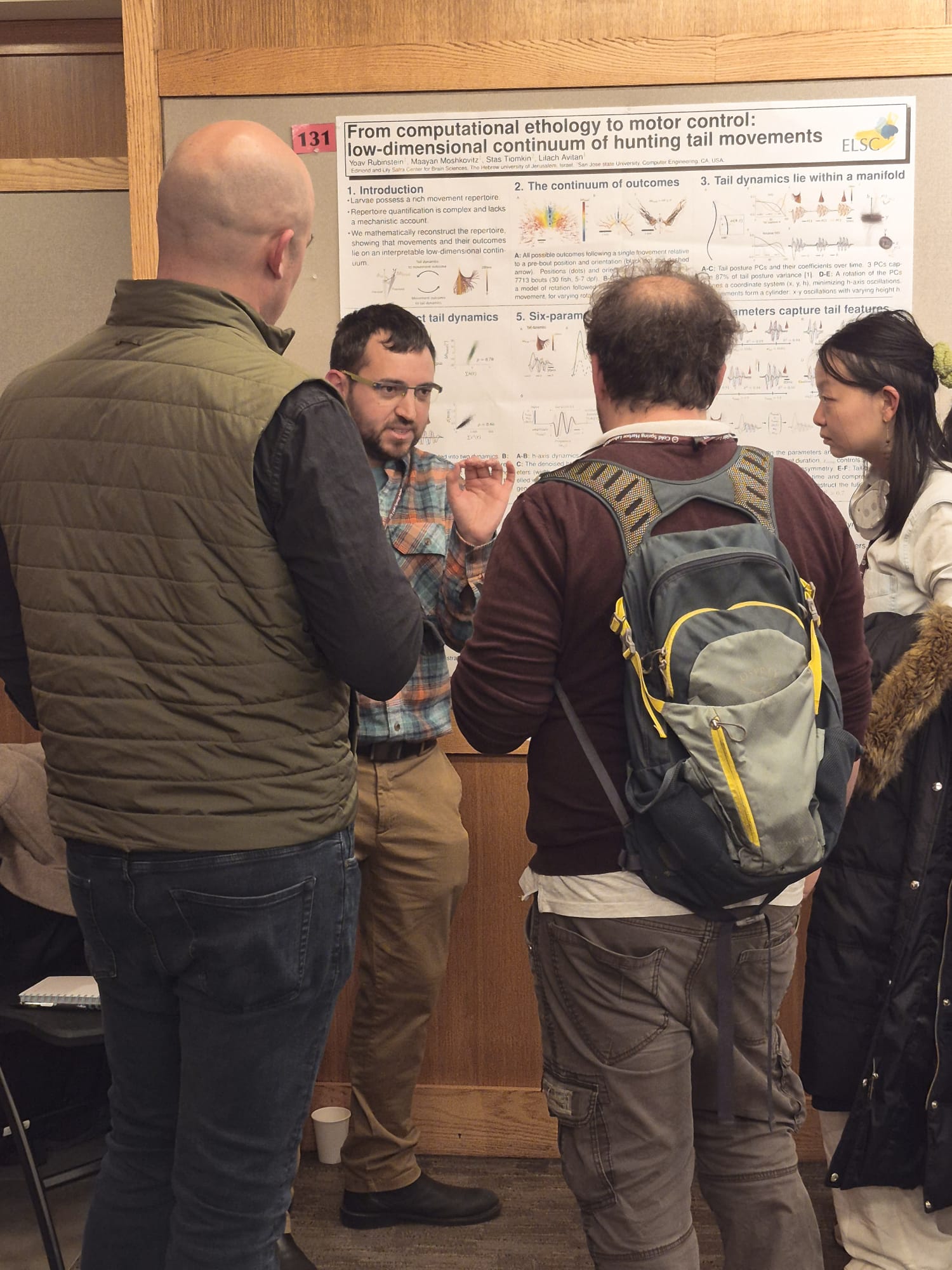 Yoav at the CSH meeting, 2025